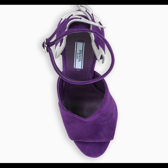 Prada Thunderbolt Ankle Strap Sandals 36 - Picture 4 of 15